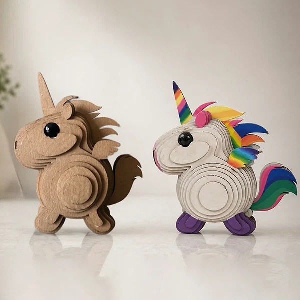 Einhorn DIY Modell
